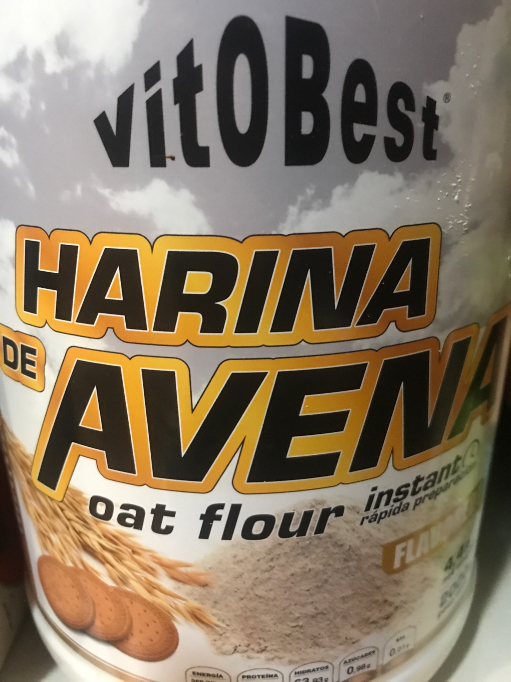 Harina de avena