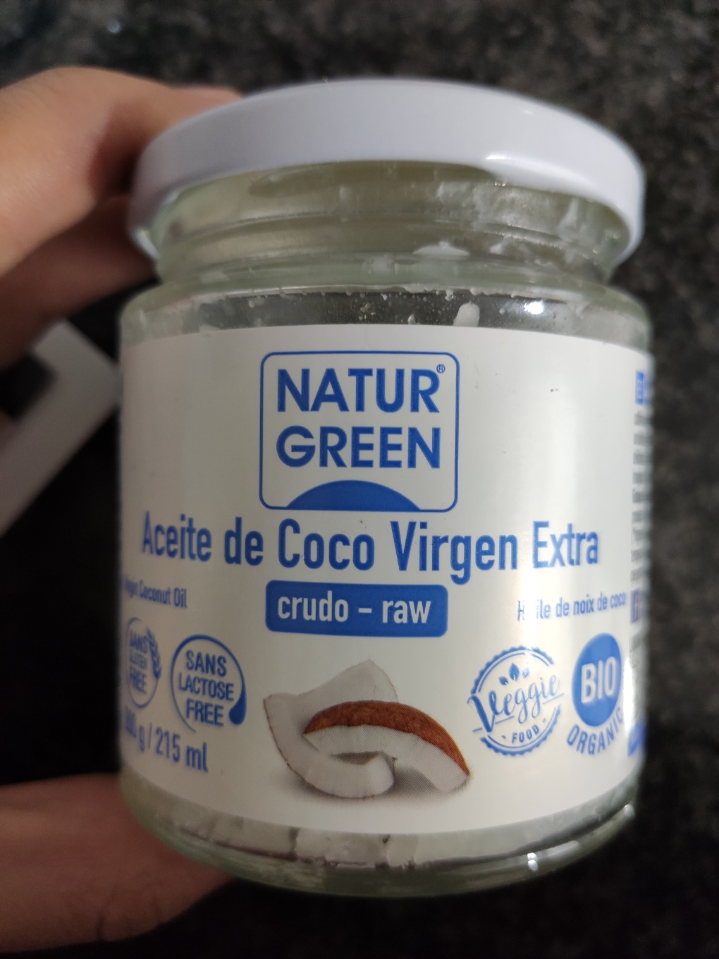 Aceite de coco virgen extra