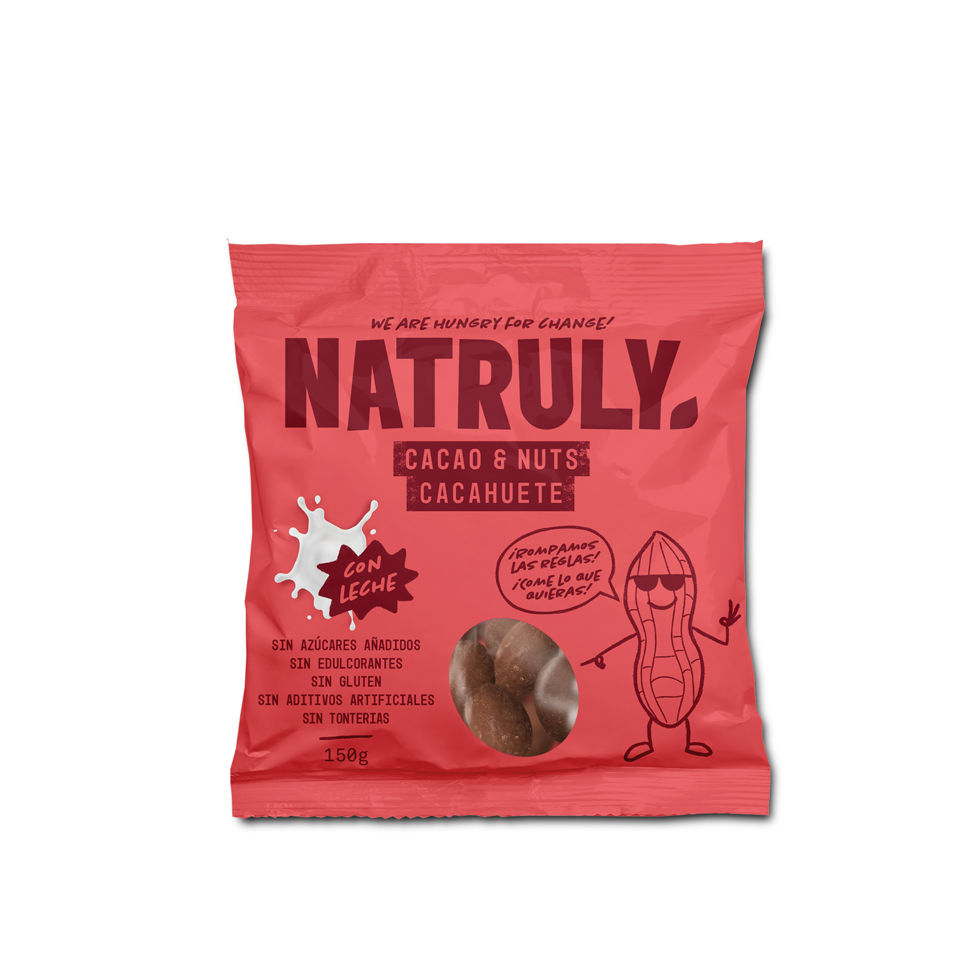 Cacao nuts chocolate con leche Cacao nuts chocolate con leche