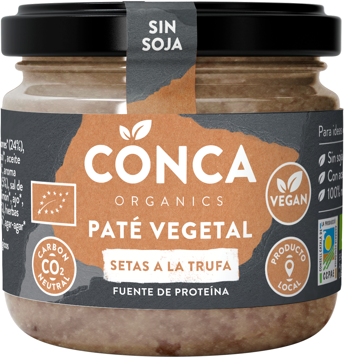 Paté de setas a la trufa Paté de setas a la trufa