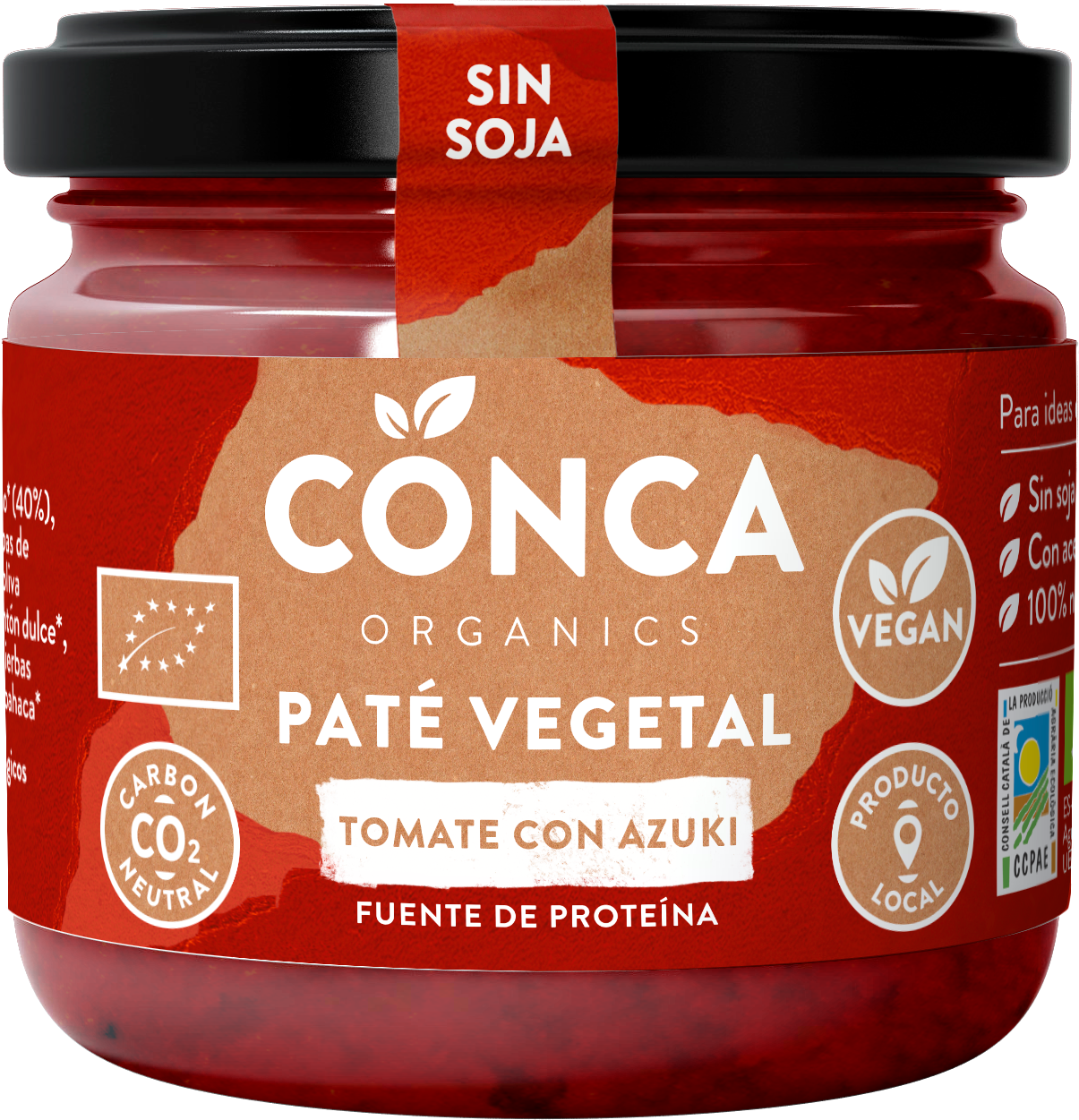 Paté de tomate y azuki Paté de tomate y azuki