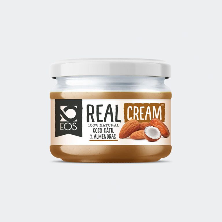 Crema de almendras, coco y dátiles Crema de almendras, coco y dátiles