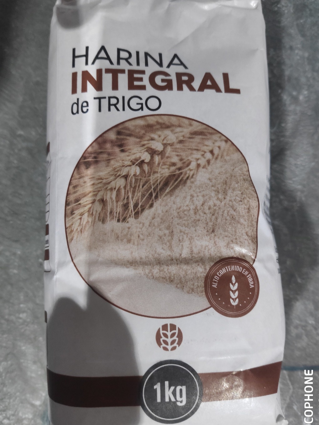 Harina integral de trigo