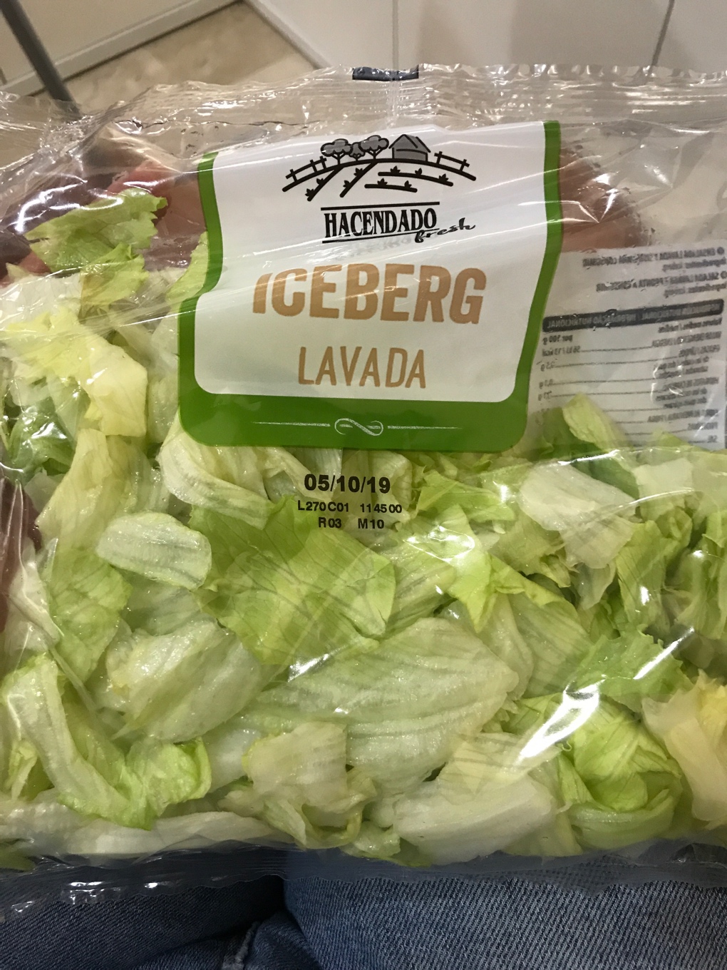 Ensalada iceberg