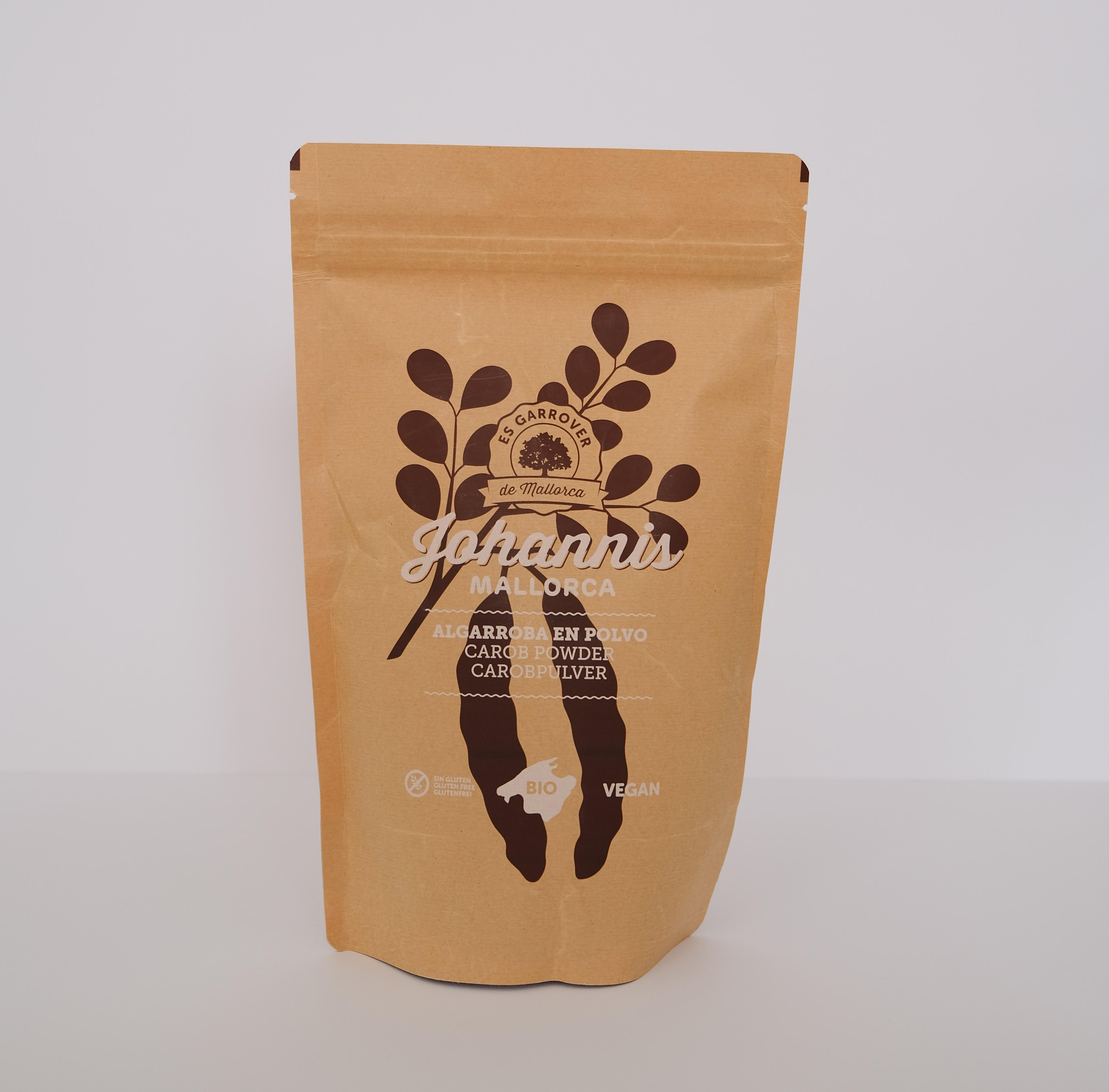Algarroba en polvo