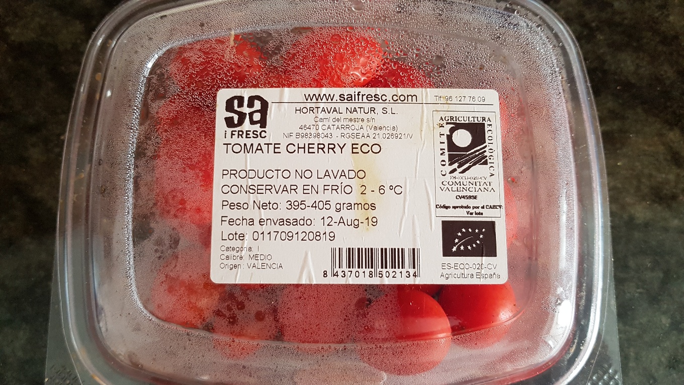 Tomate cherry eco