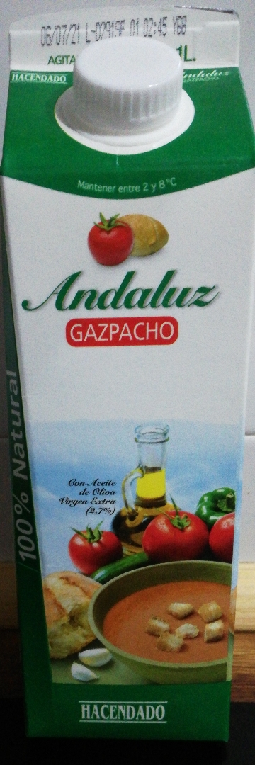 Gazpacho andaluz Gazpacho andaluz