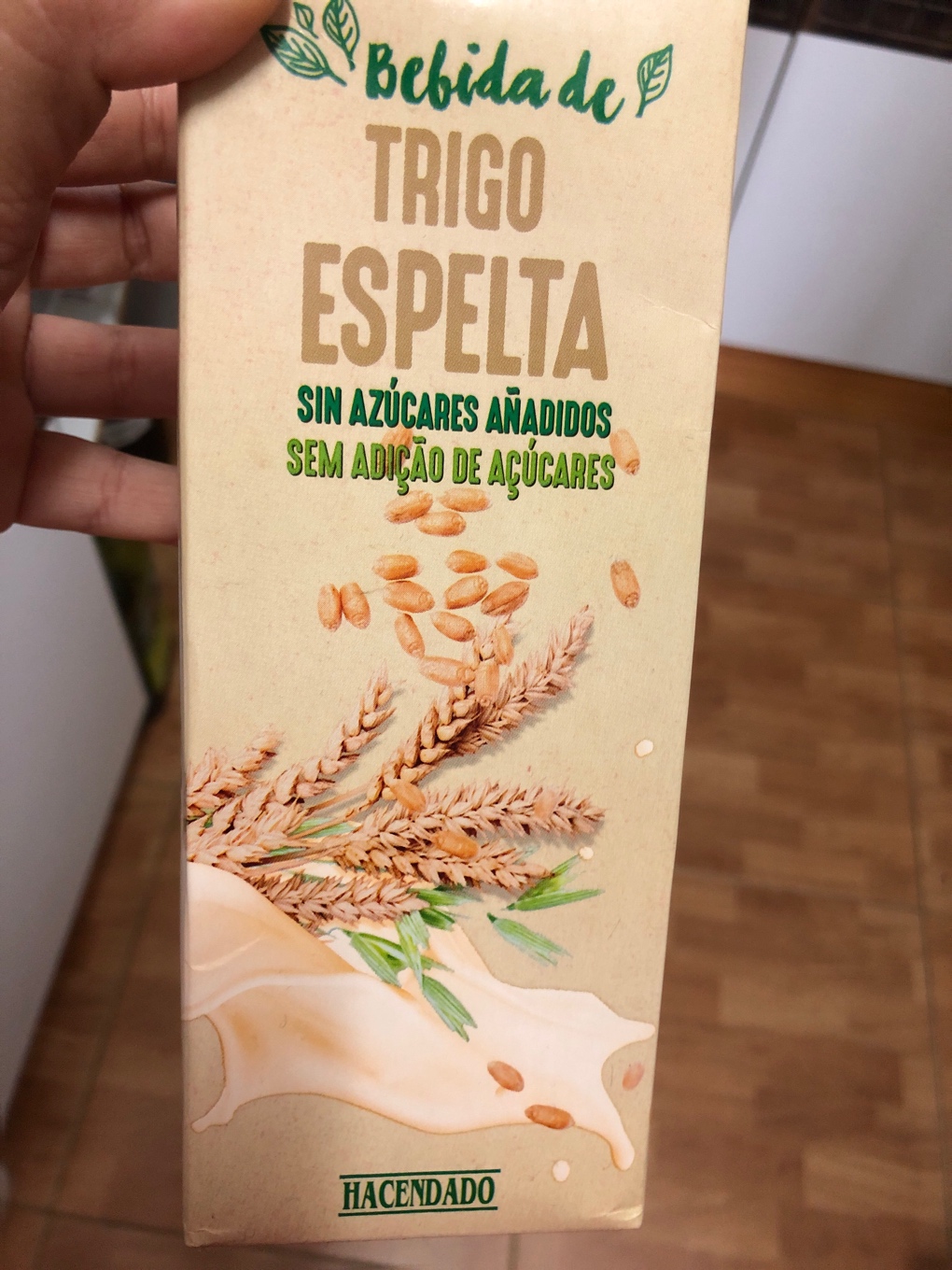 Bebida de trigo de espelta