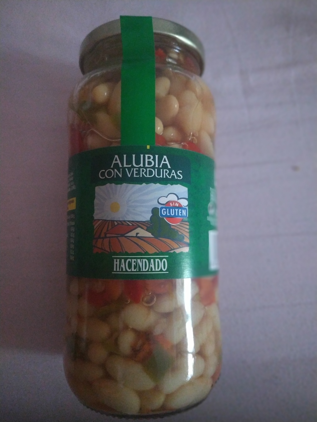 Alubia con verduras