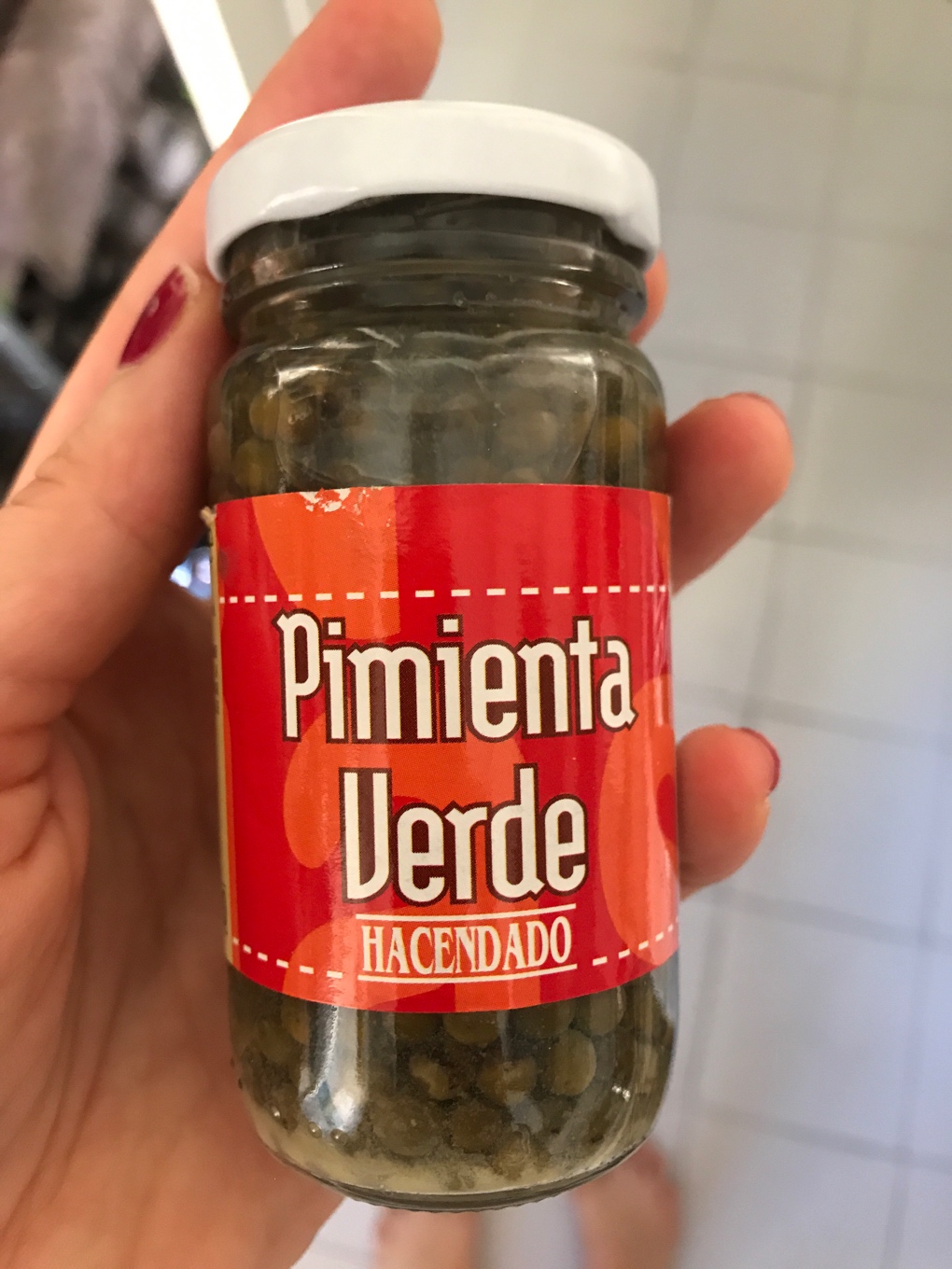 Pimienta verde