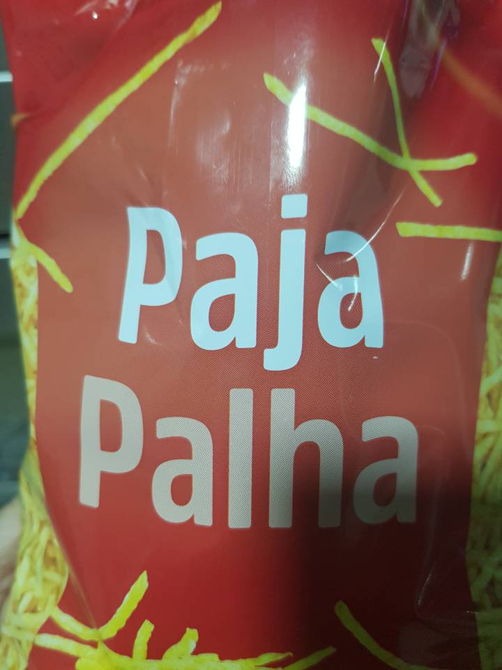 Patatas fritas paja