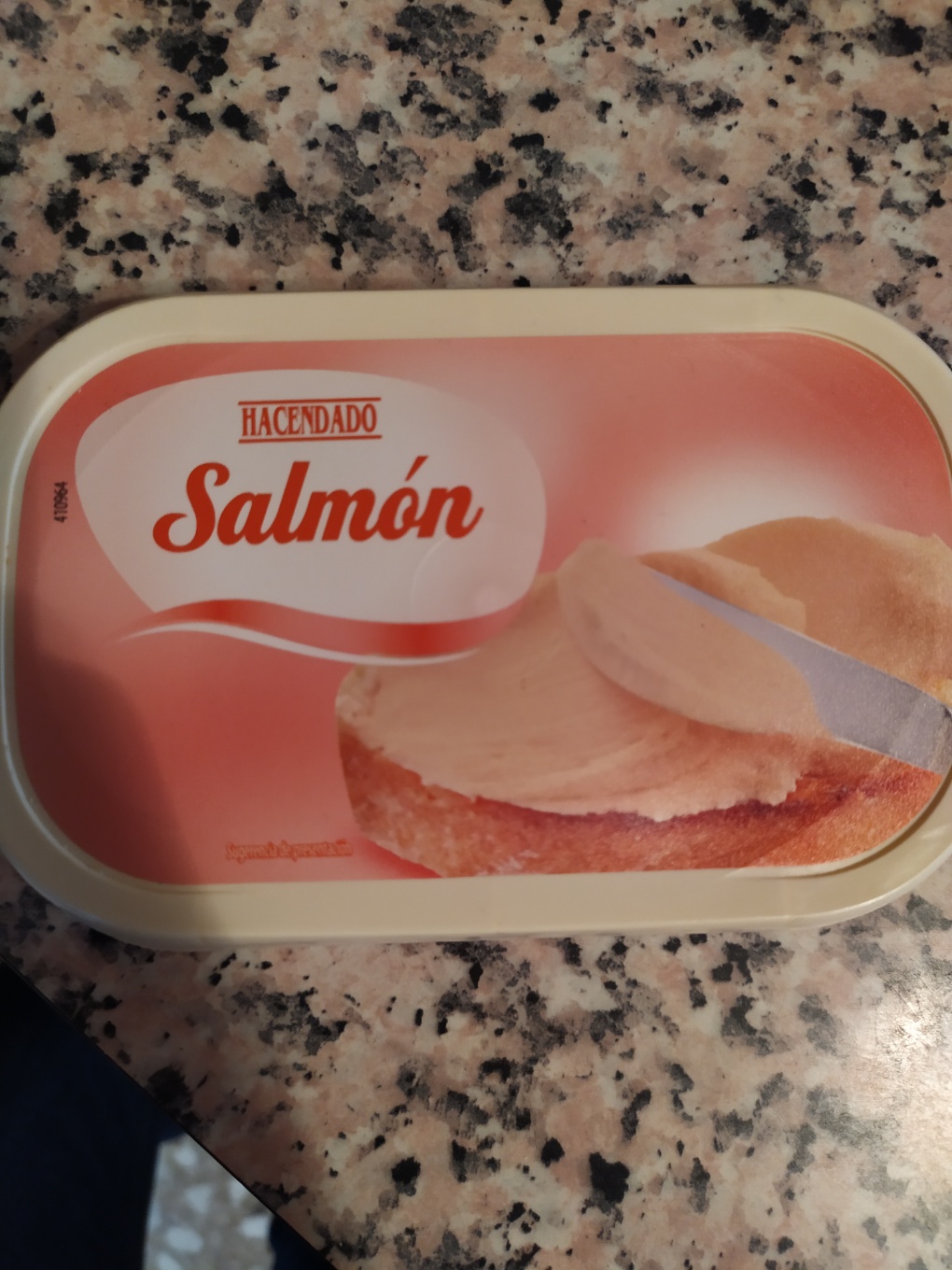 Queso blanco con salmón para untar