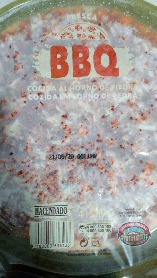 Pizza barbacoa Pizza barbacoa