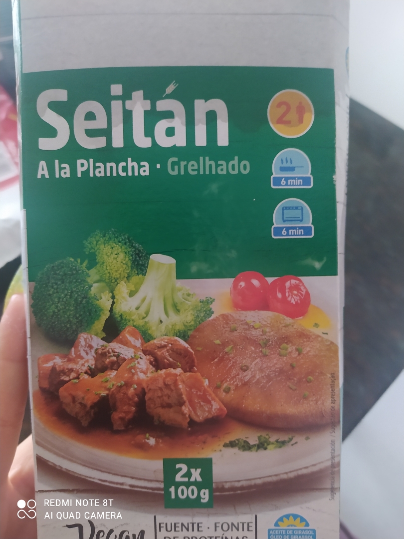 Seitán a la plancha