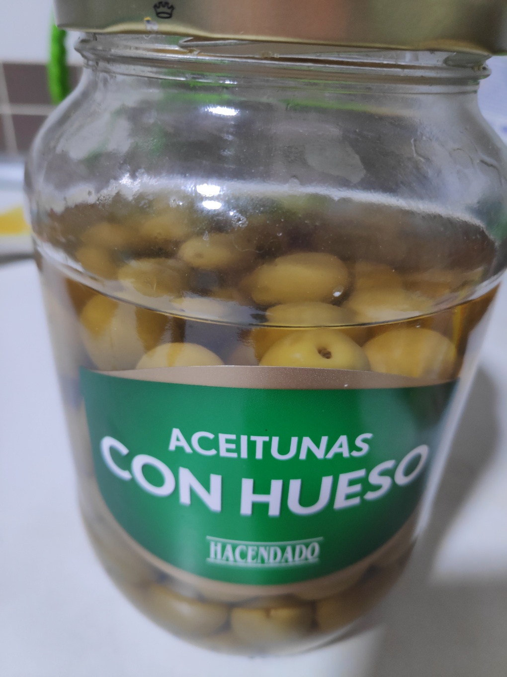 Aceitunas con hueso