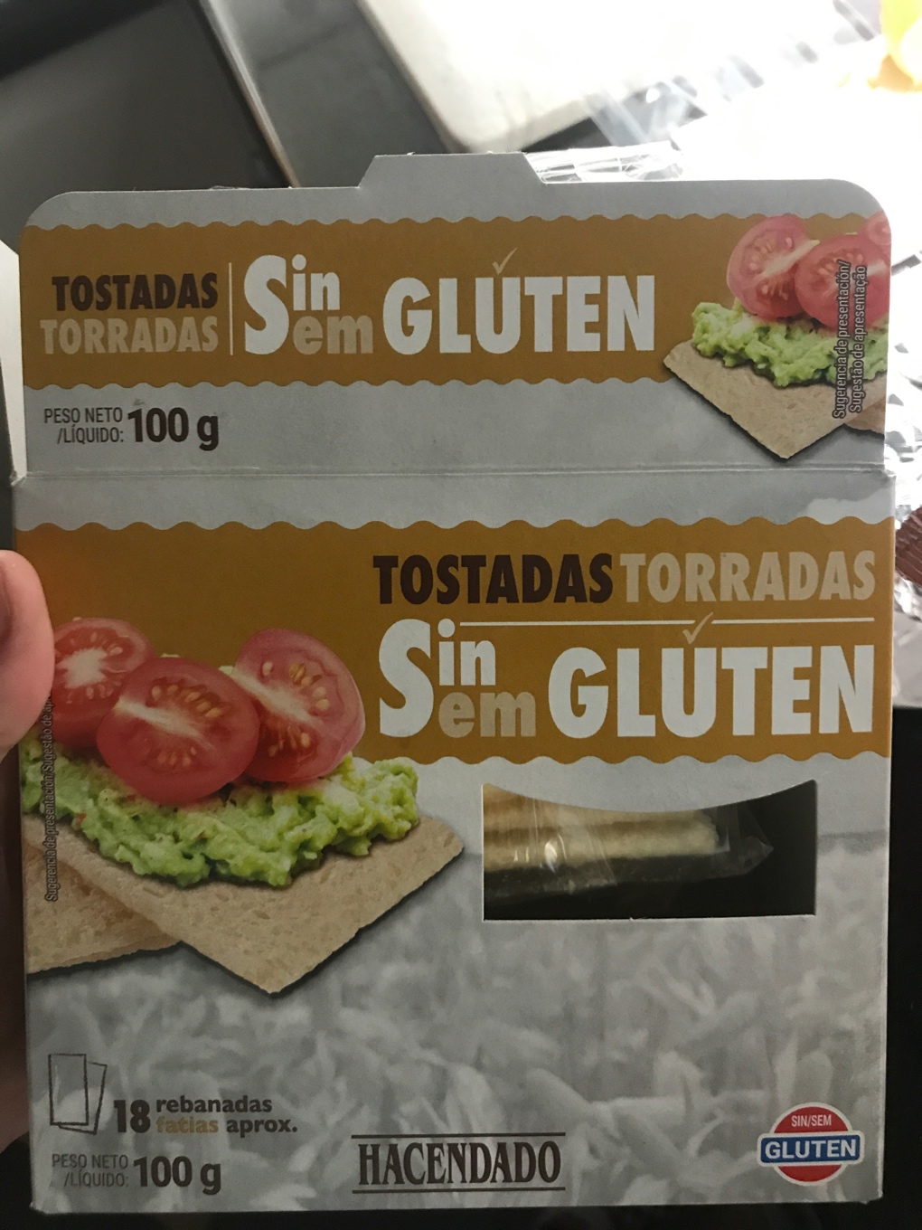 Tostadas sin gluten