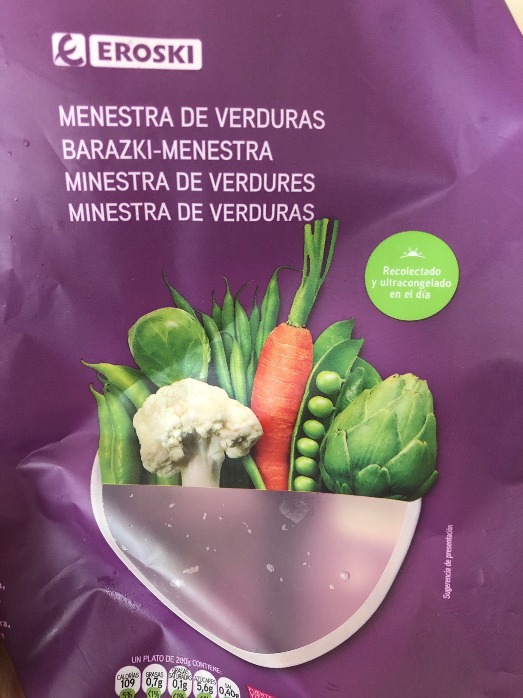 Menestra de verduras