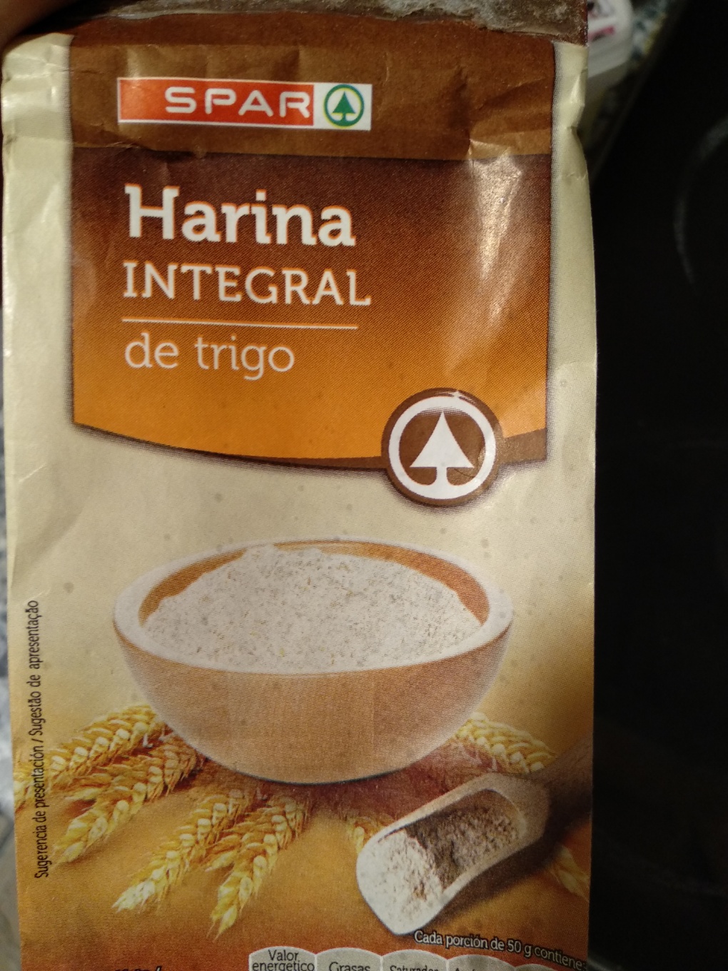 Harina integral de trigo