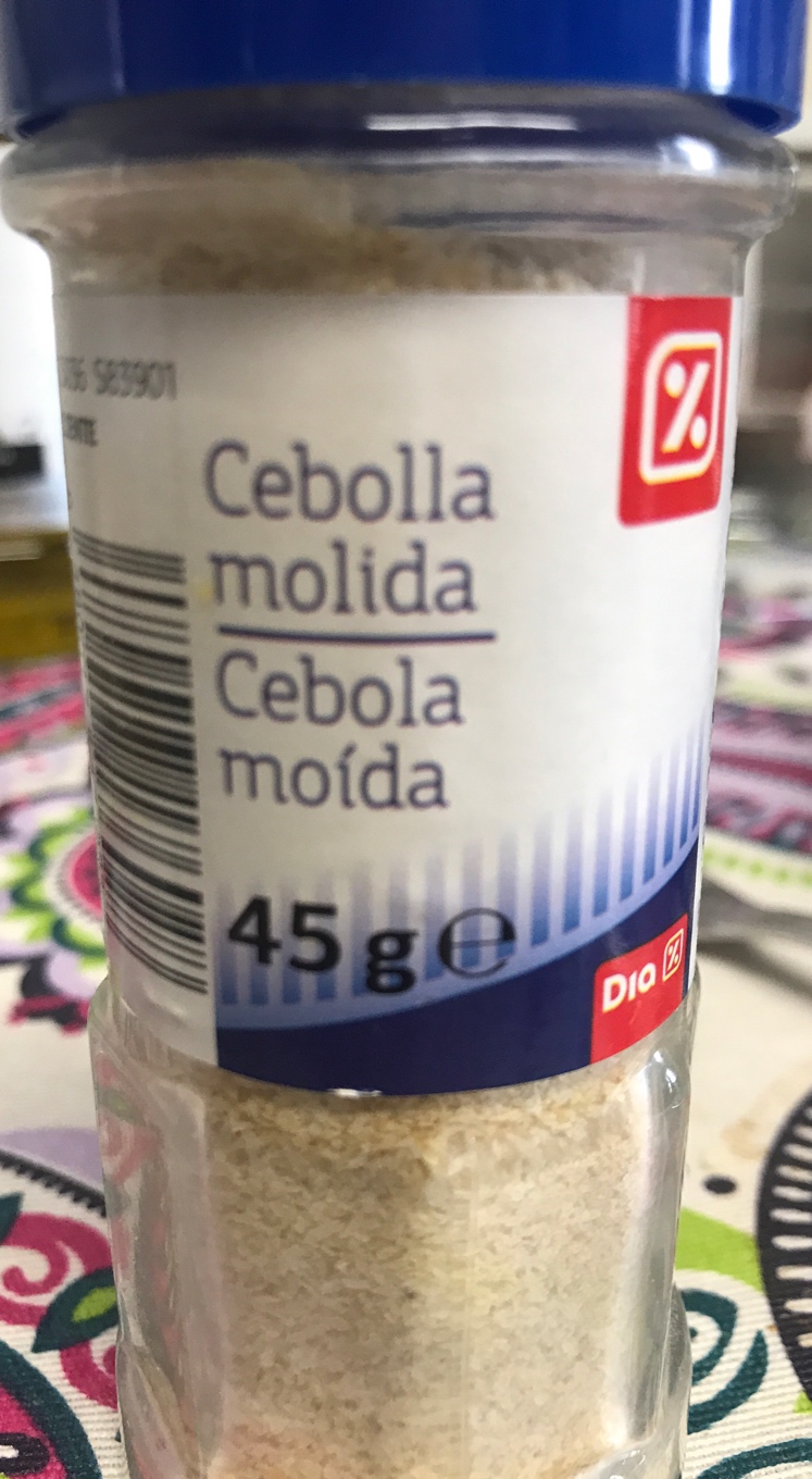 Cebolla molida