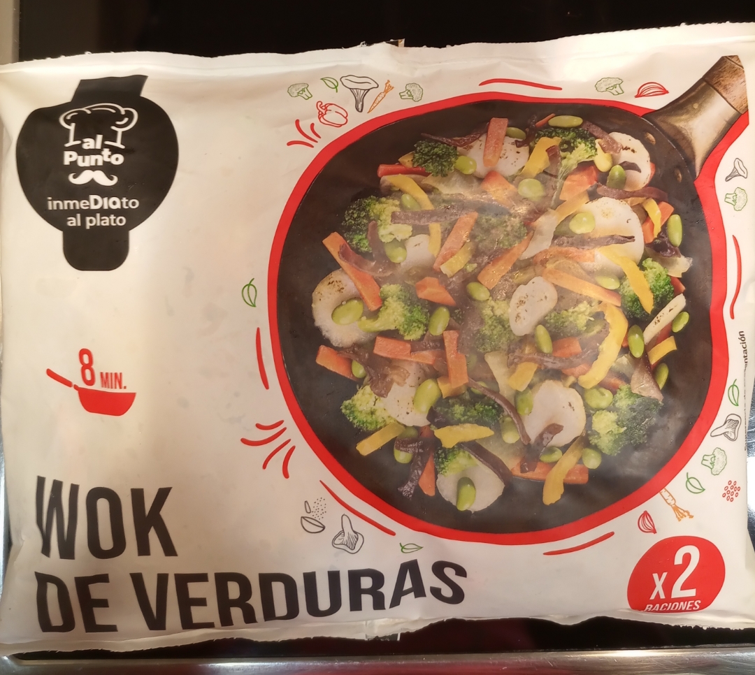 Wok de verduras Wok de verduras