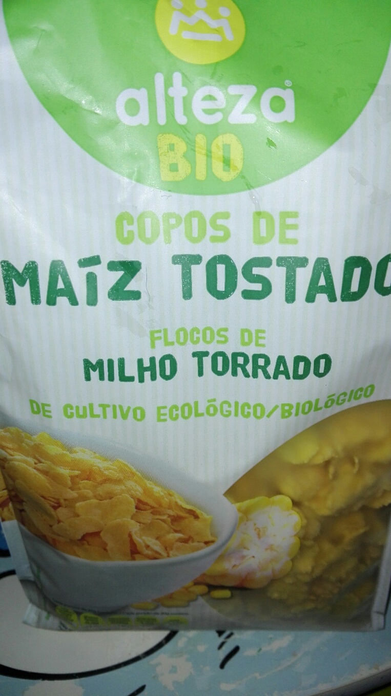 Copos de maíz tostado