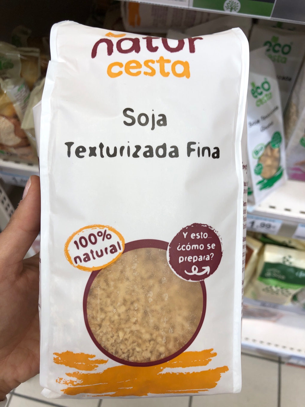 Soja texturizada fina