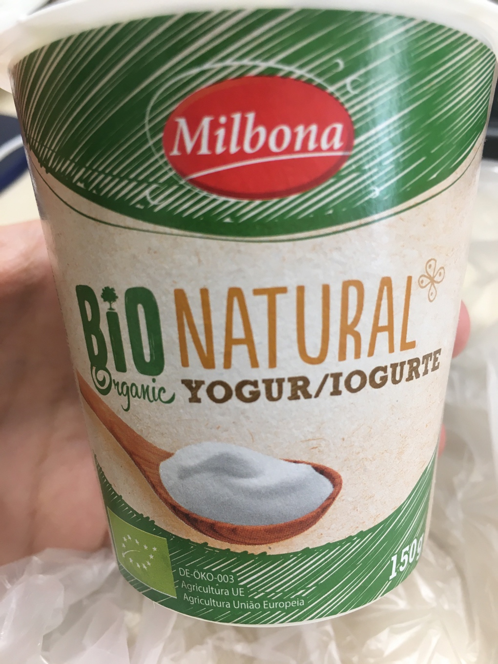 Yogur natural bio 