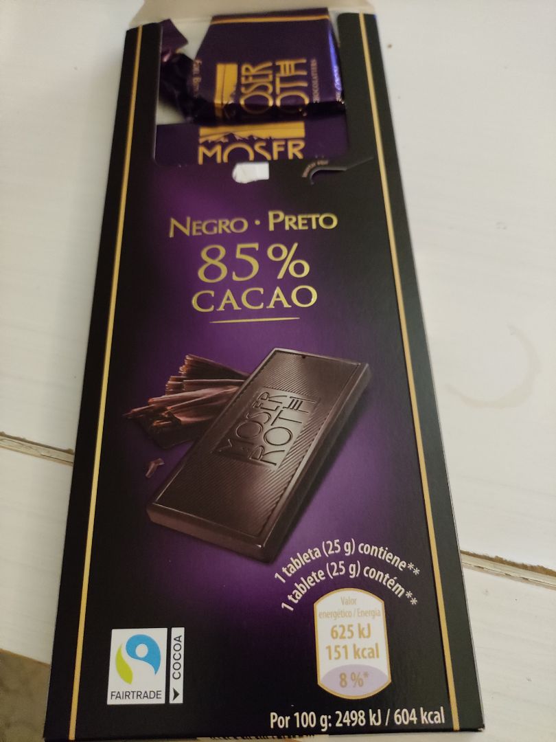 Chocolate negro 85% Chocolate negro 85%