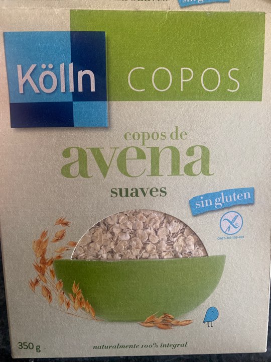 Copos de Avena Suaves Sin Gluten Kölln