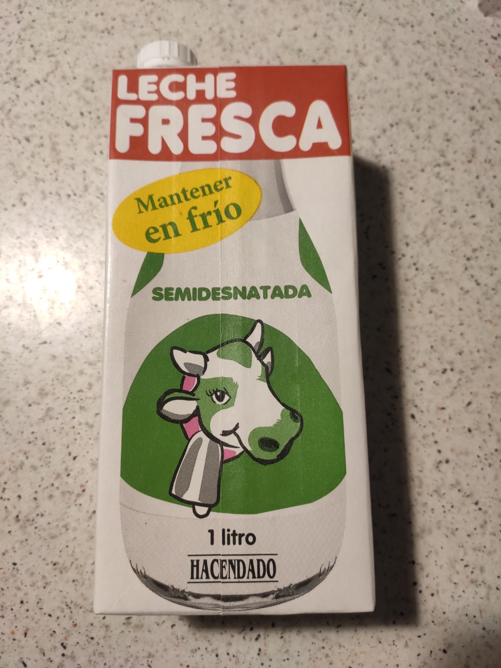 Leche fresca semidesnatada