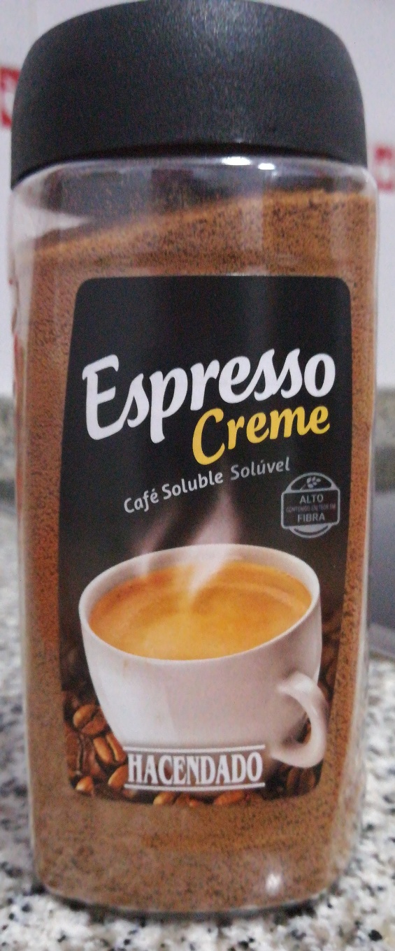 Café soluble espresso