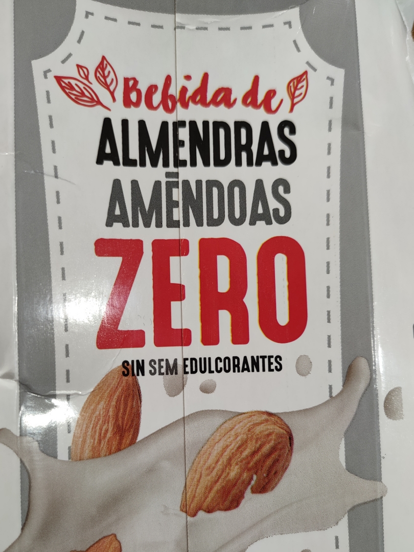 Bebida de almendras zero Bebida de almendras zero