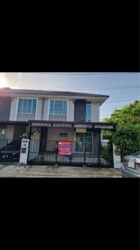 ขาย บ้านแฝด ขายบ้านพฤกษาวิลล์87 บ้านสวยหลังริม ตกแ