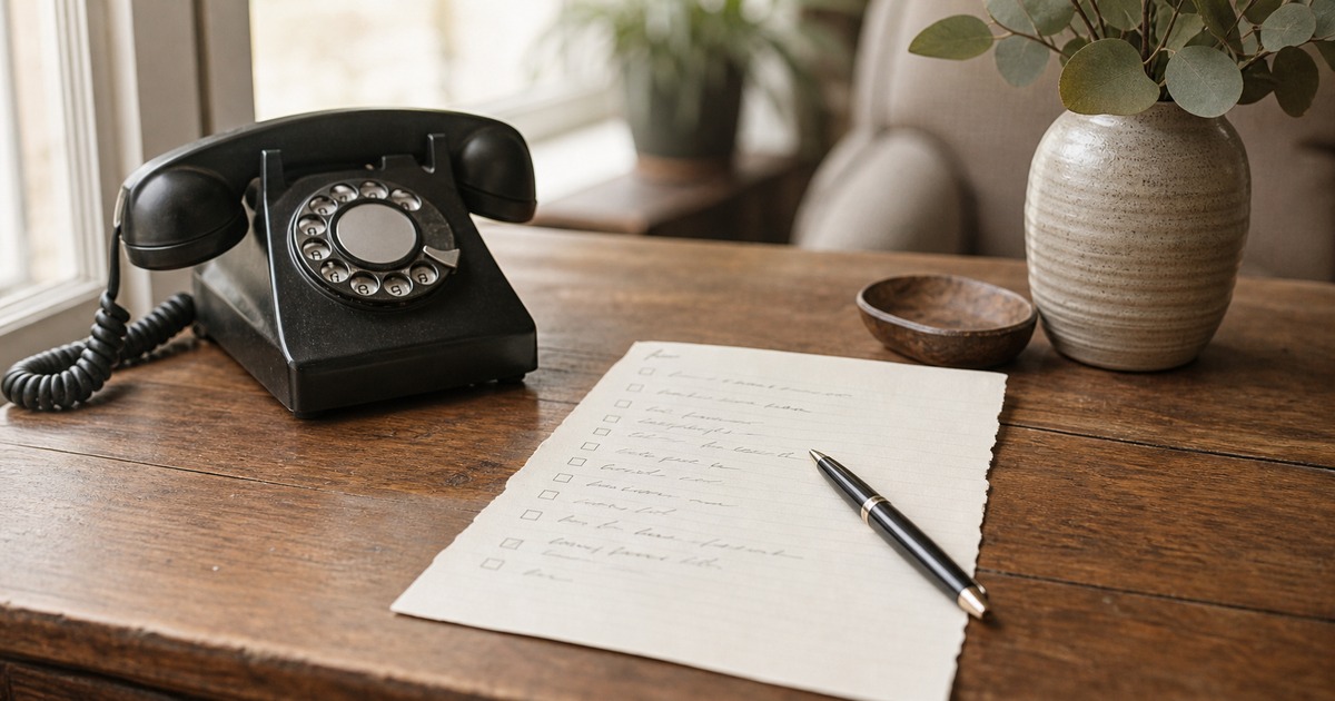 Who Should Be Notified After a Loved One Dies?