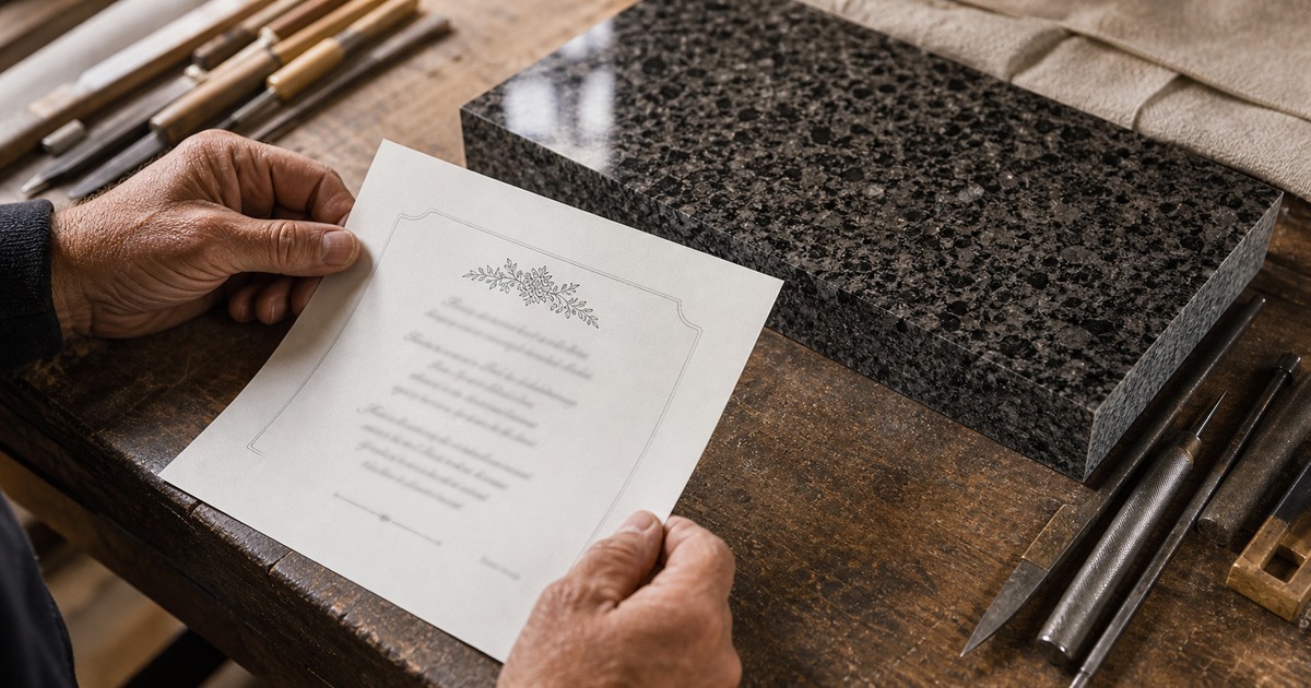 How to Write a Meaningful Headstone Inscription