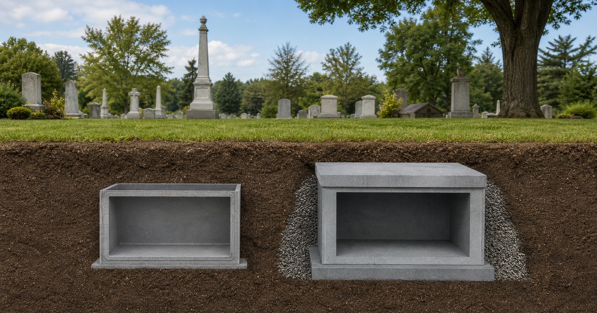 Grave Liner vs. Burial Vault: What Is the Difference?