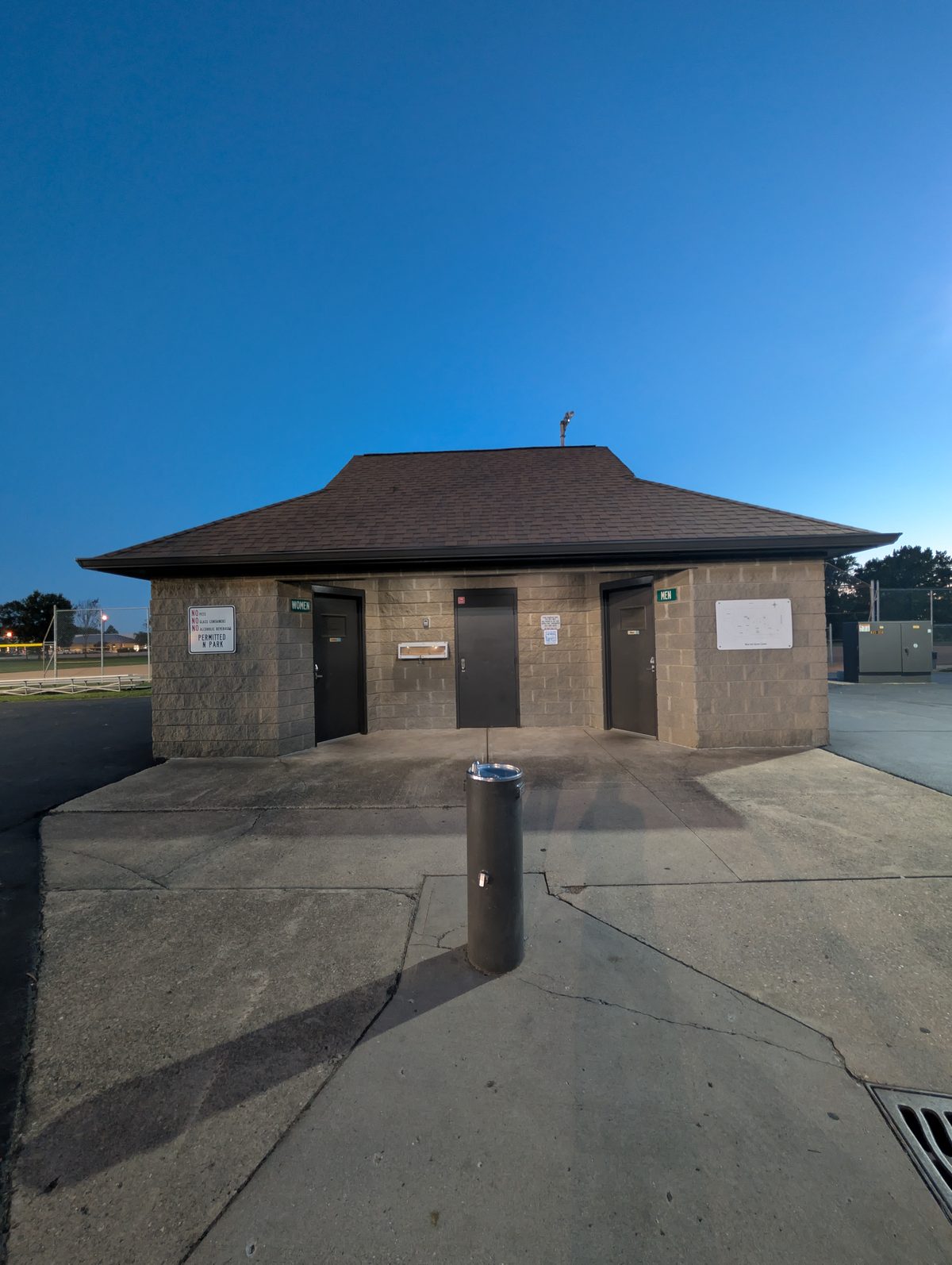 Restrooms at Blue Ash Sports Center