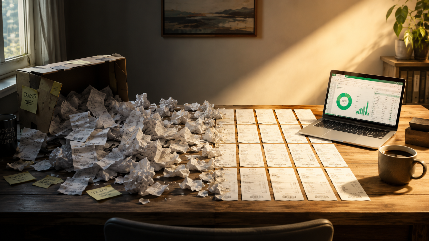 Receipt categories and tax-ready expense records in ReceiptNest AI