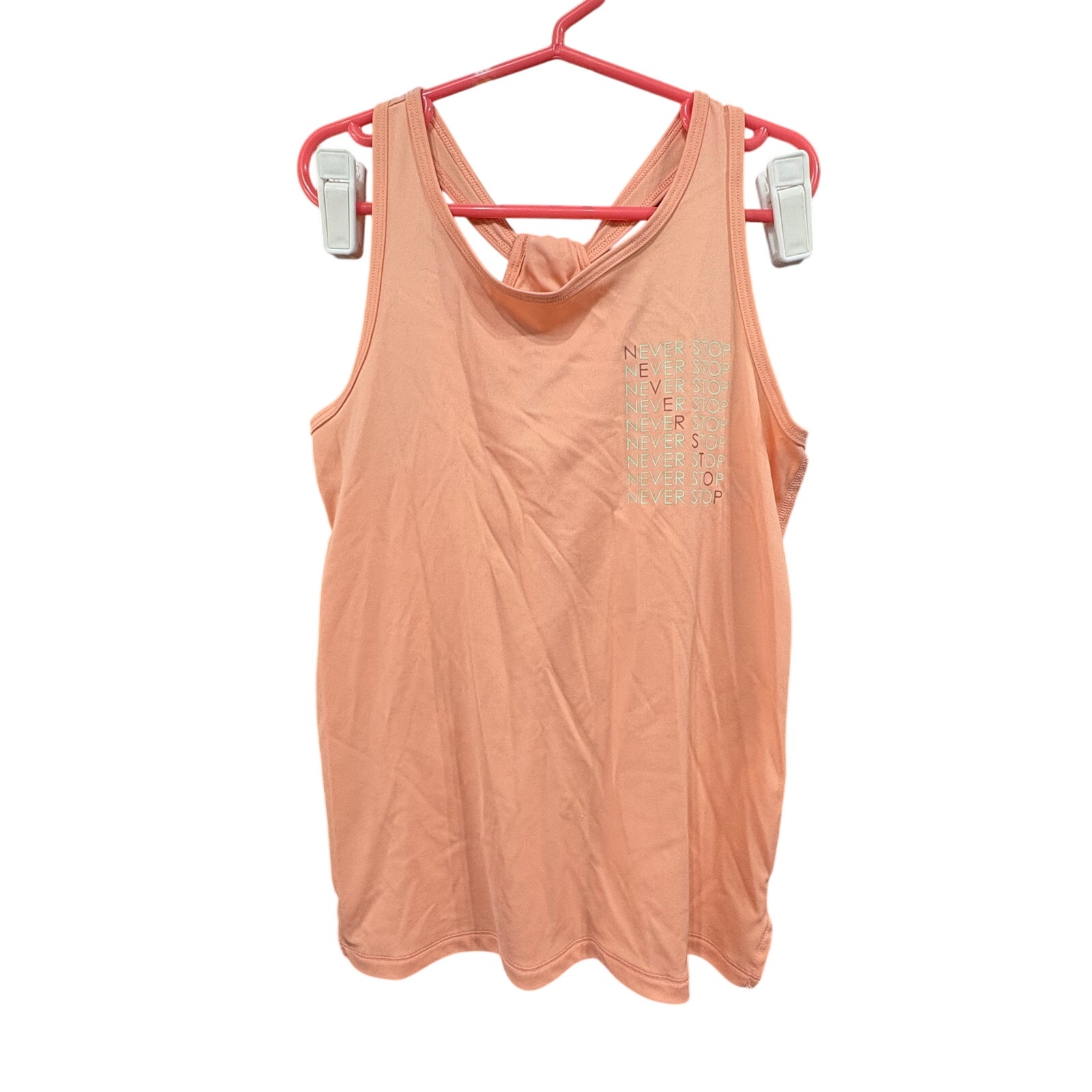 $3 - "Never Stop" Tank - All in Motion - M(7/8)