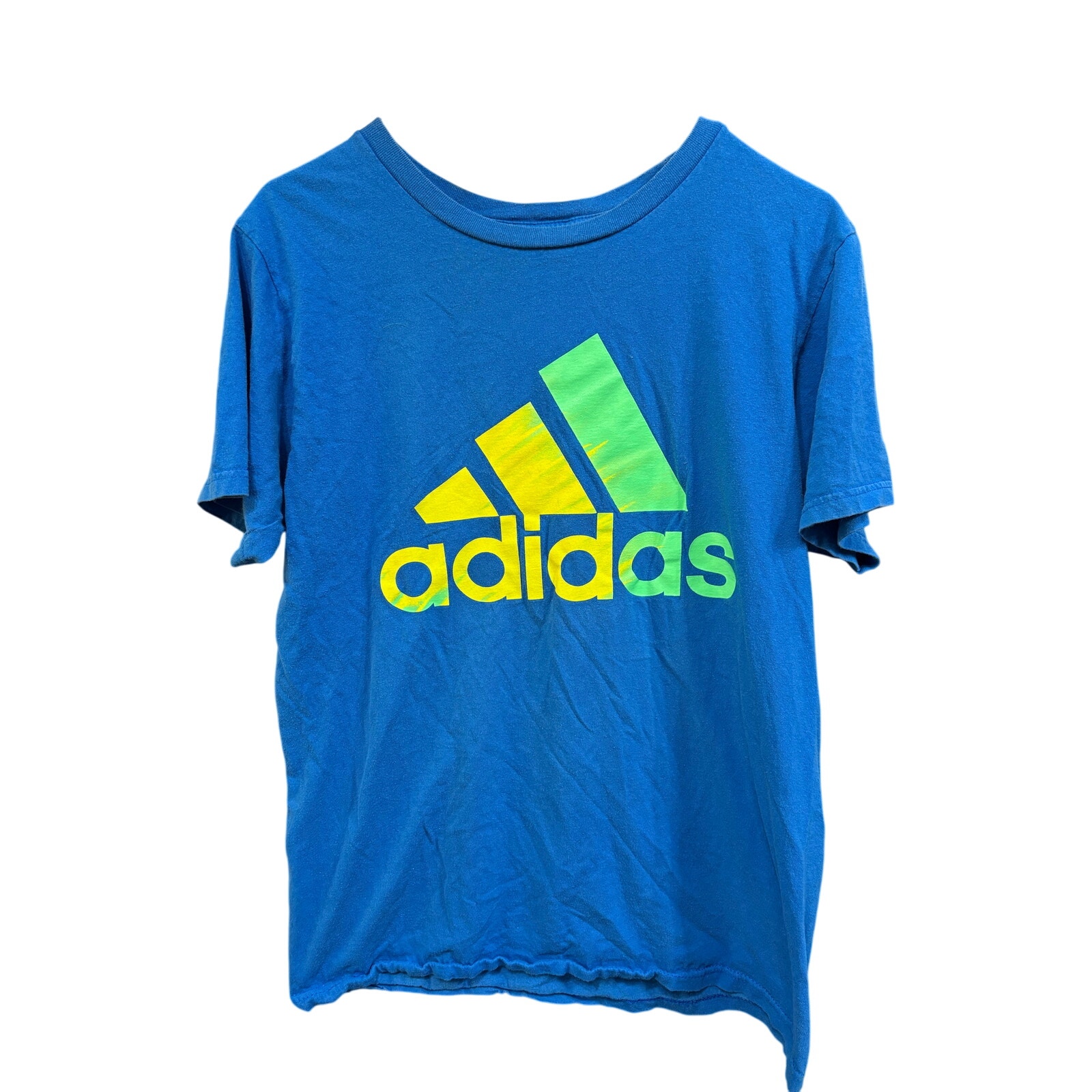 $5 - Blue SS - Adidas - M