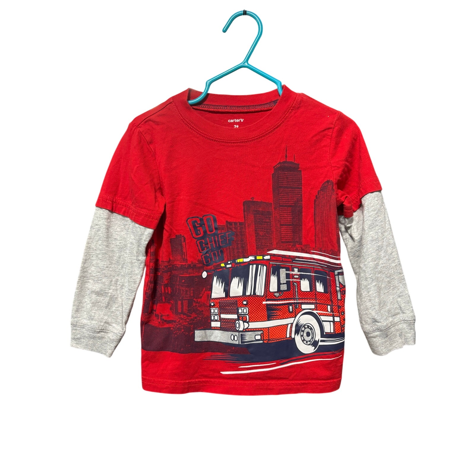 $3 - Fire Engine LS - Carter's - 2T