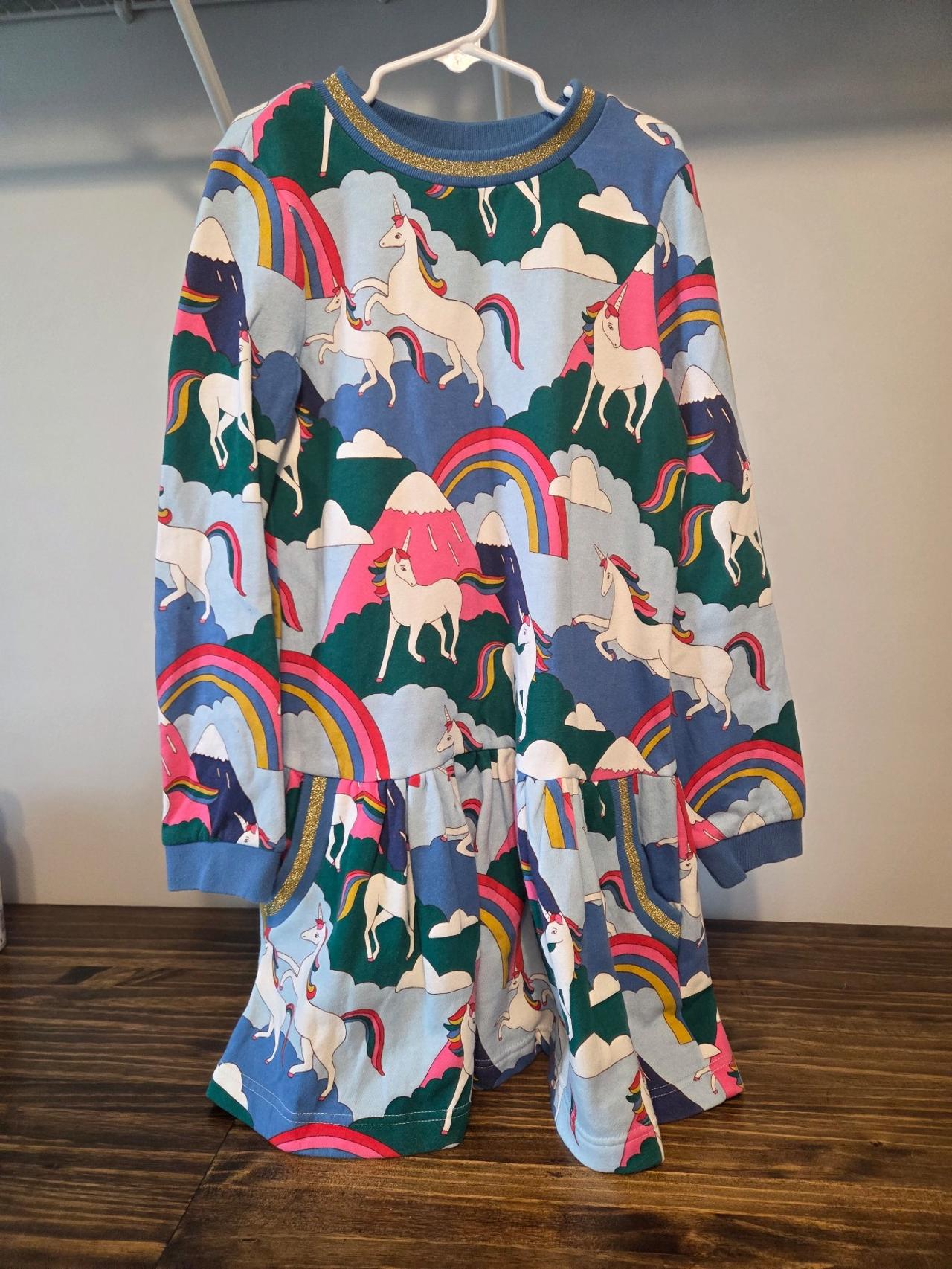 $22 - Mini Boden sweatshirt dress 9/10