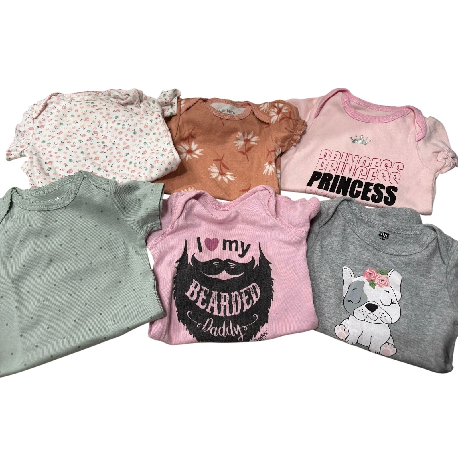 $5 - Baby Girl Bundle - Brand Varies - 3-6mo