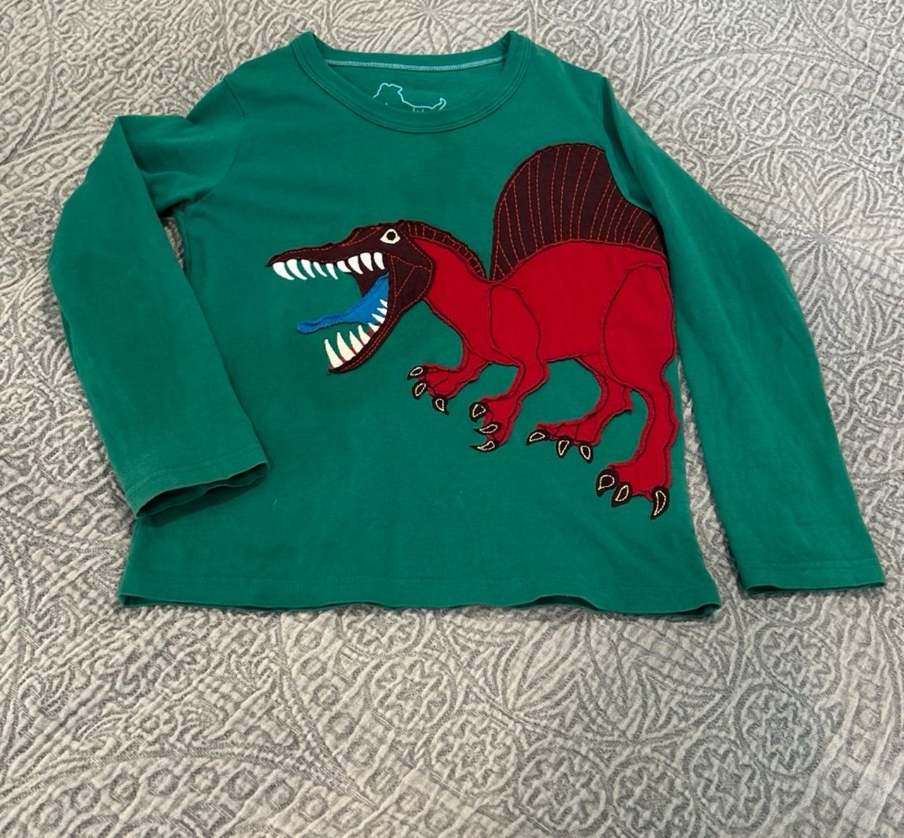 $9.93 - Mini Boden boys Dino shirt