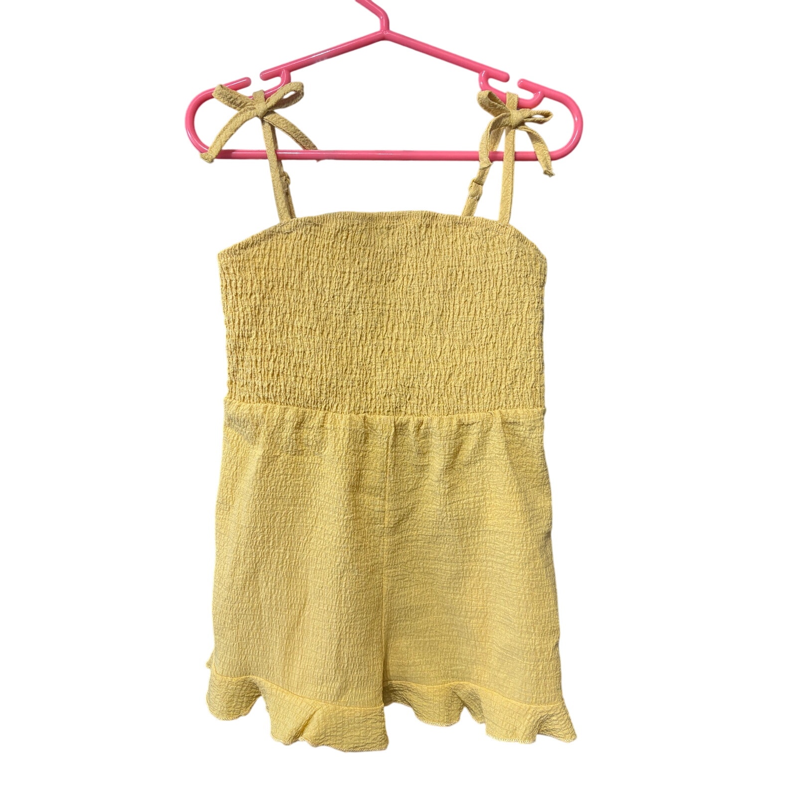 $3 - Yellow Romper - SHEIN - 5