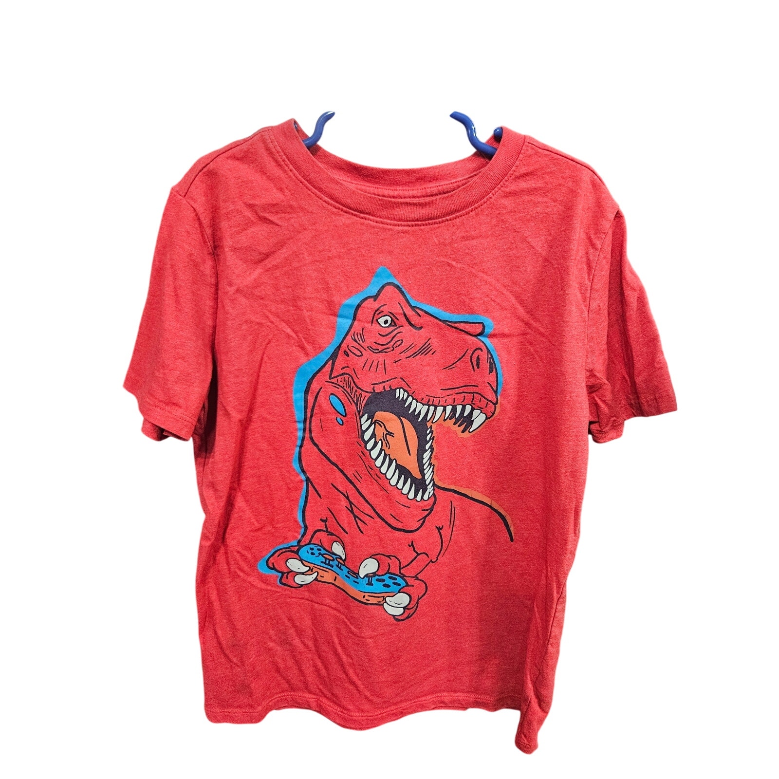 $2 - Red Dinosaur SS - Cat & Jack - M (8/10)