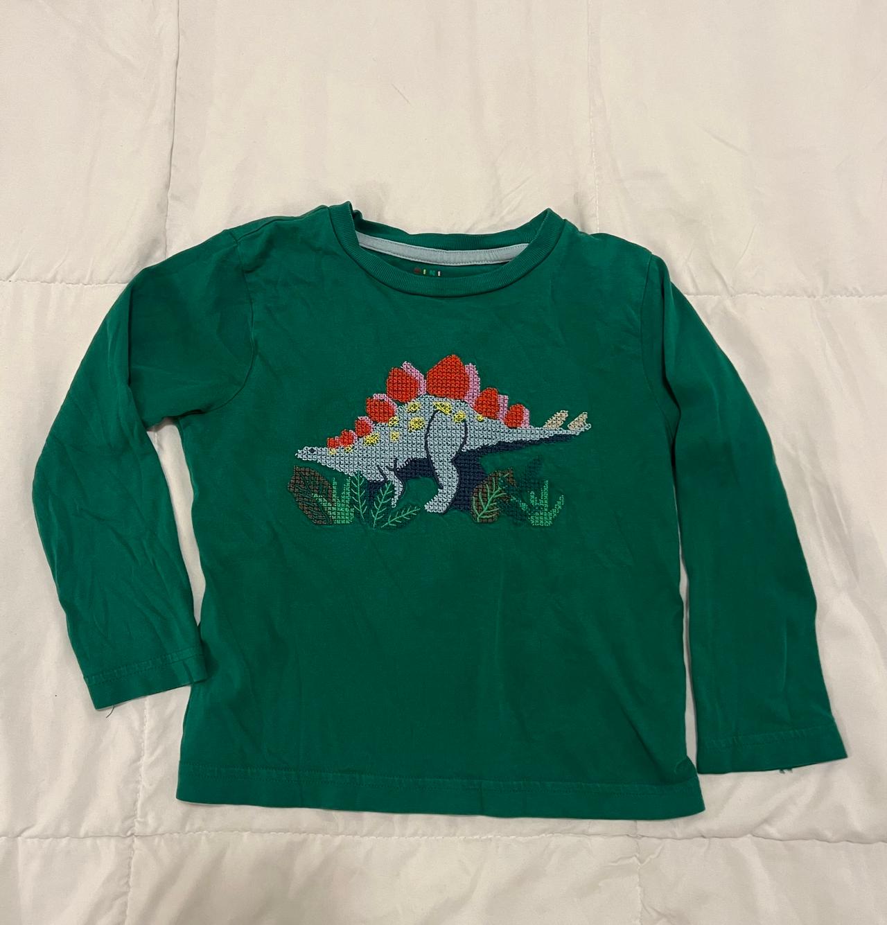 $8.50 - Mini boden Dino long sleeve 2/3T