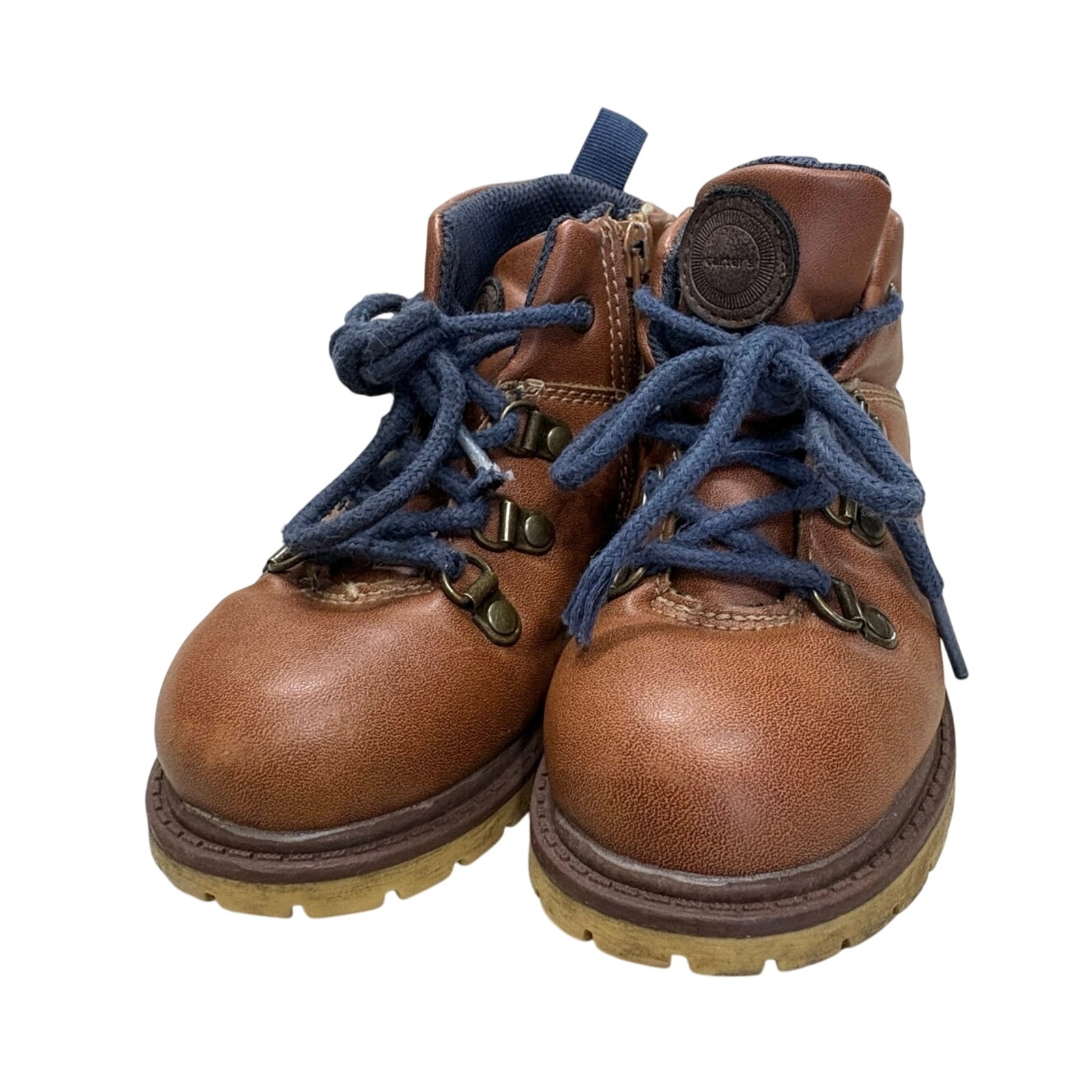 $5 - Brown Lace Up Boots - Carter's - 9C