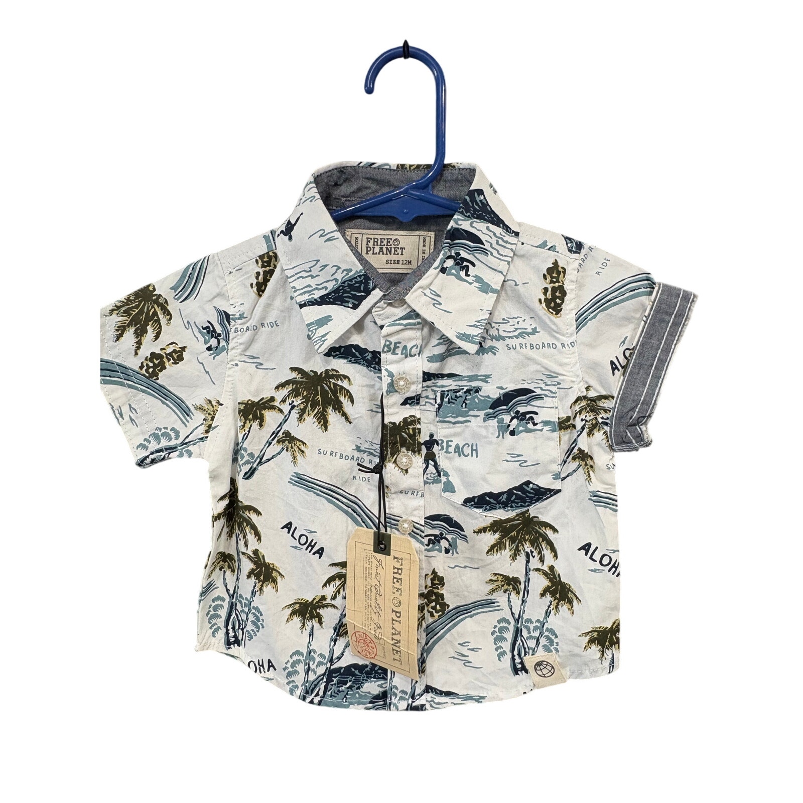 $10 - NWT Beach Polo - Free Planet - 12mo