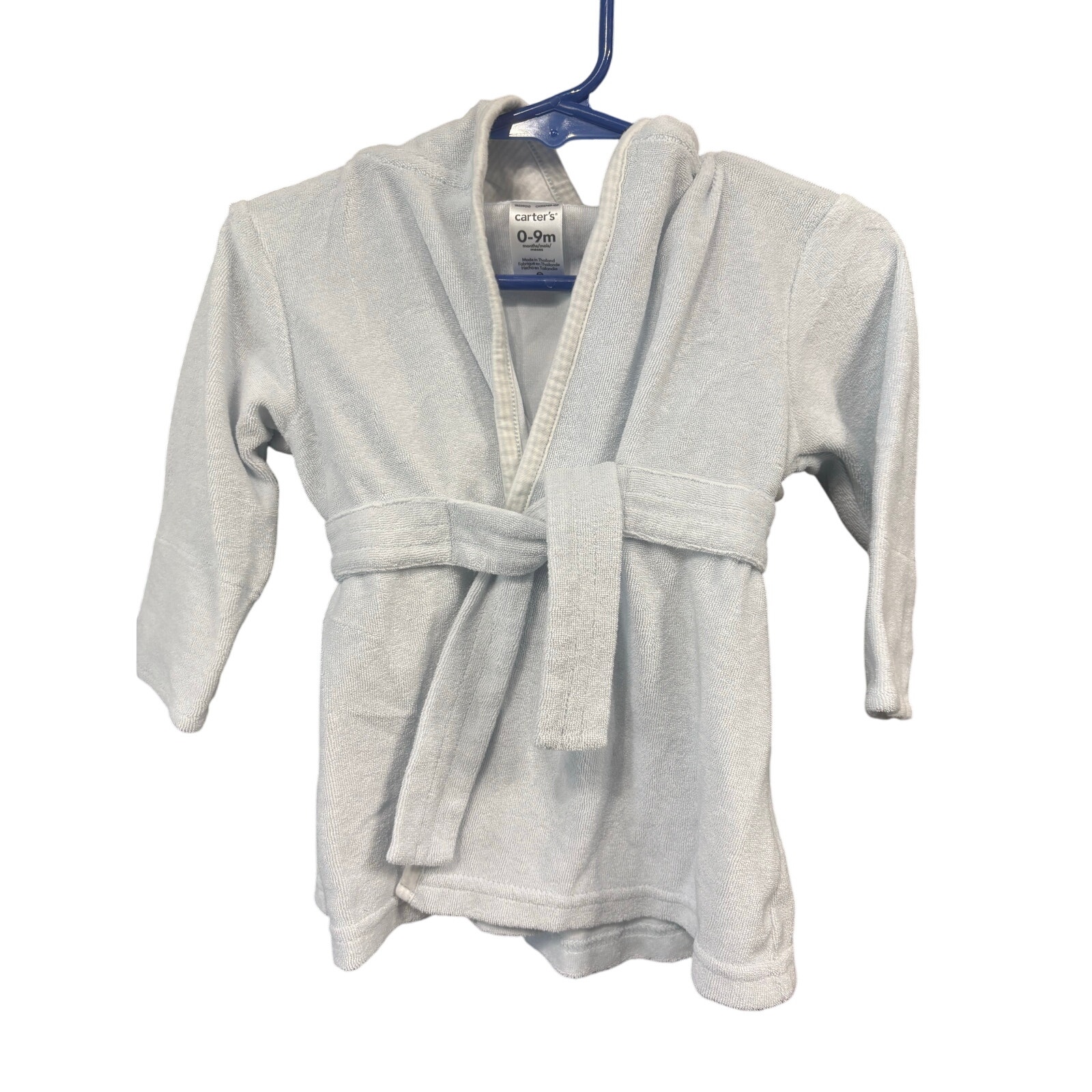 $4 - Blue Lamb Robe - Carter's - 0-9mo